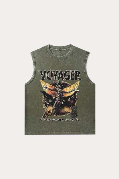 Evilnova Voyager Washed Tank Top-Evilnova