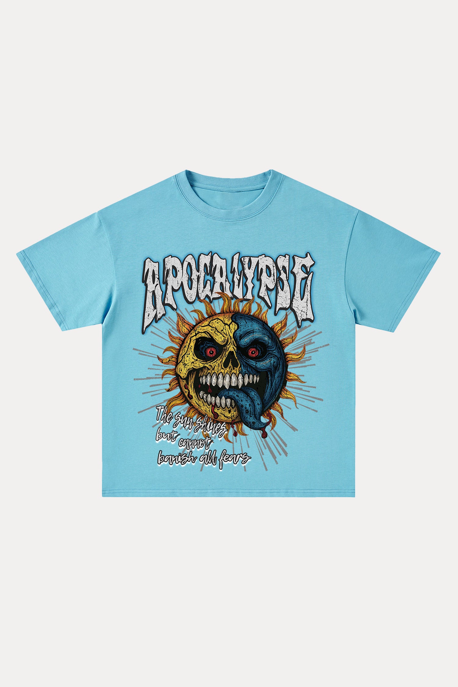 Evilnova Apocalypse Cotton Oversize T-Shirt-Evilnova