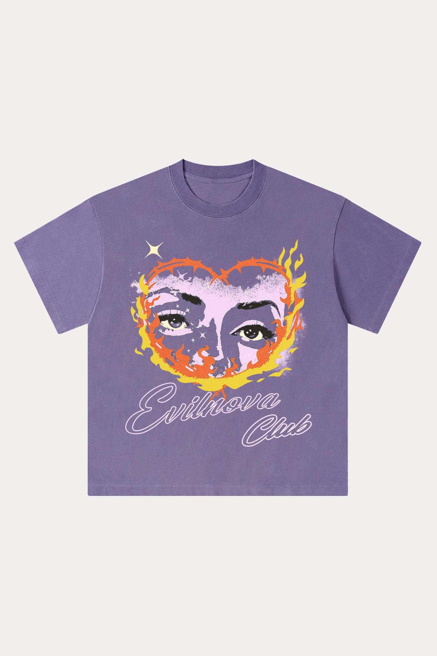 Evilnova Ignite Washed Streetwear T-Shirt-Evilnova