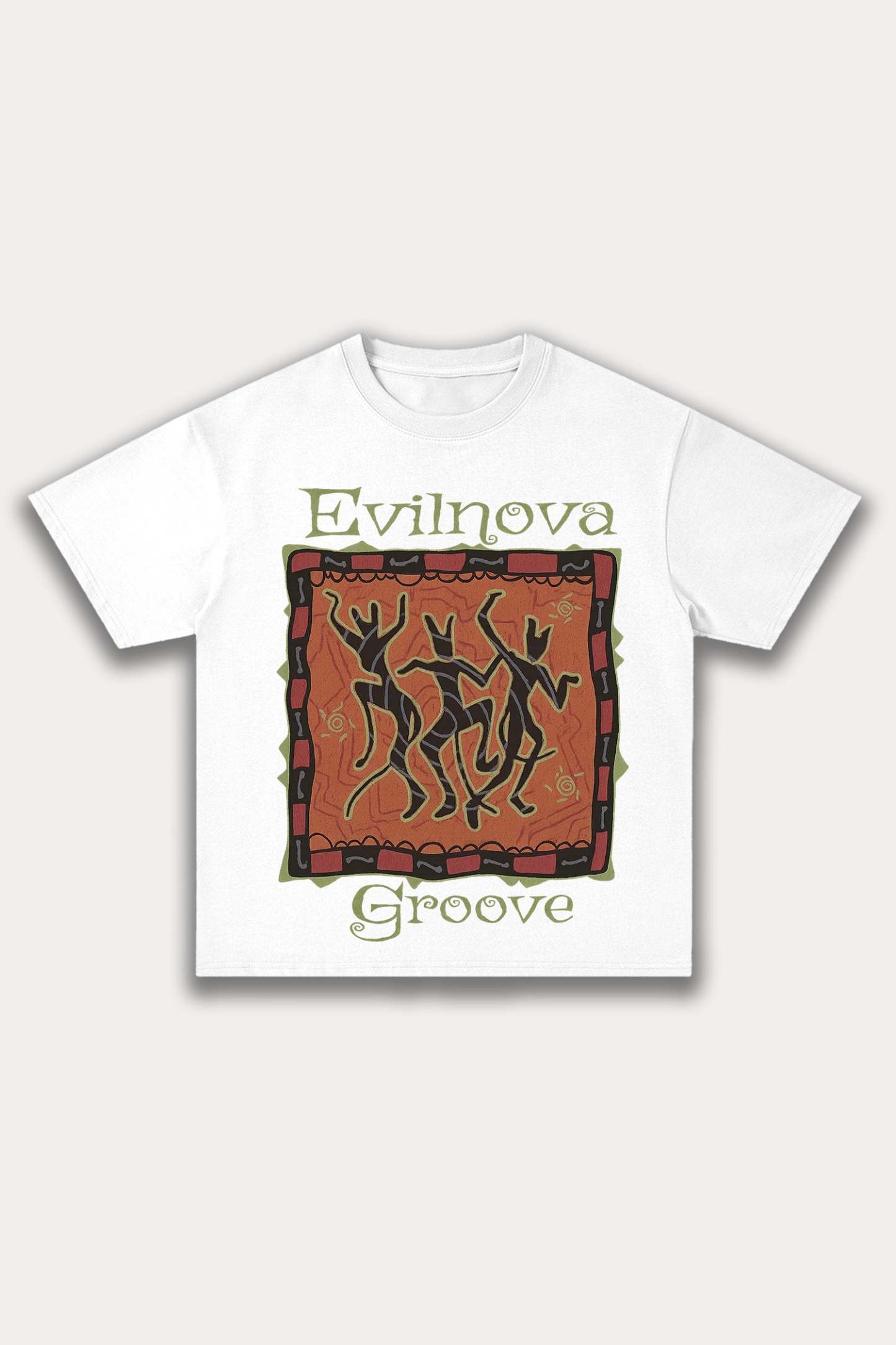 Evilnova Groove Cotton Oversize T-Shirt-Evilnova