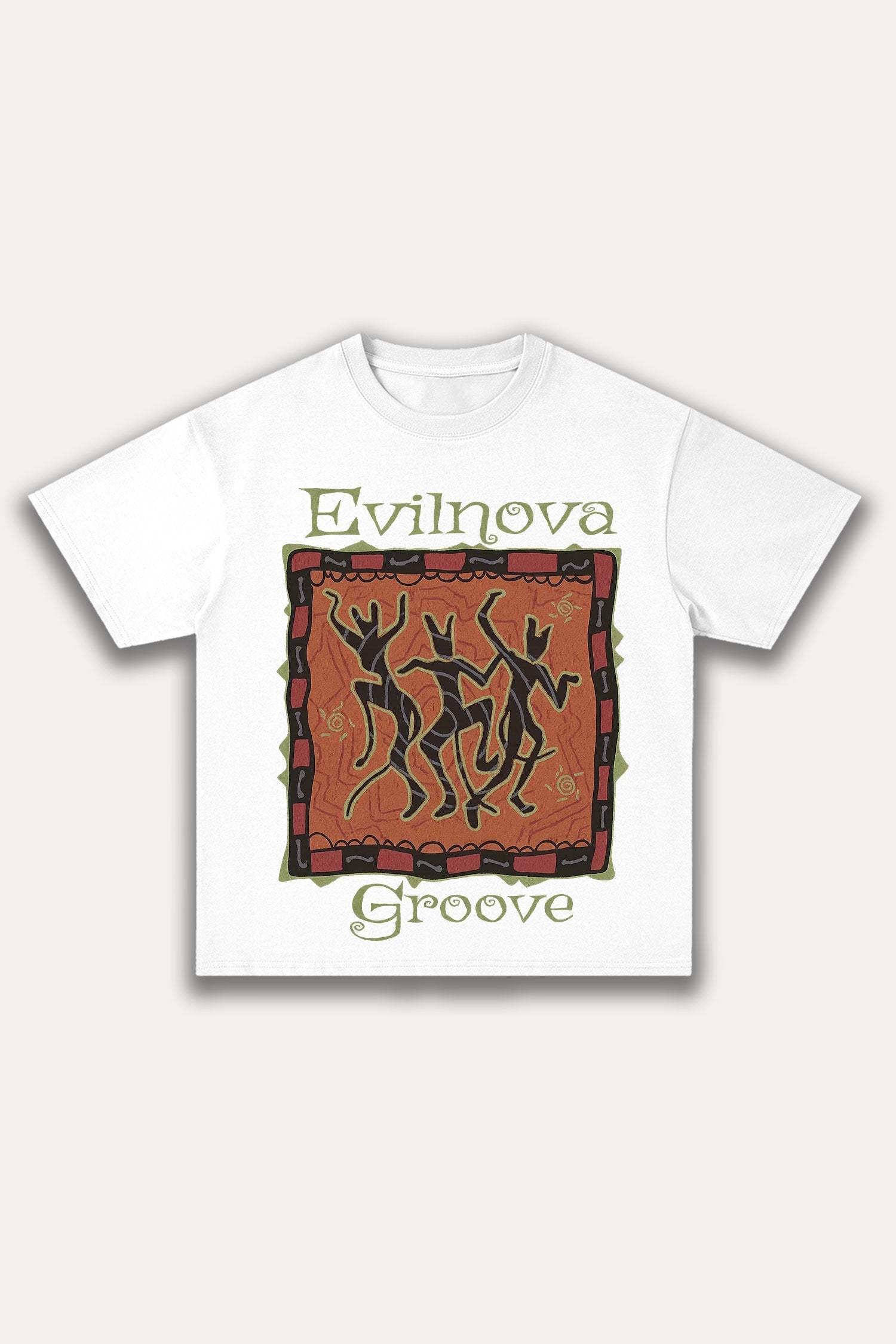 Evilnova Groove Cotton Oversize T-Shirt-Evilnova