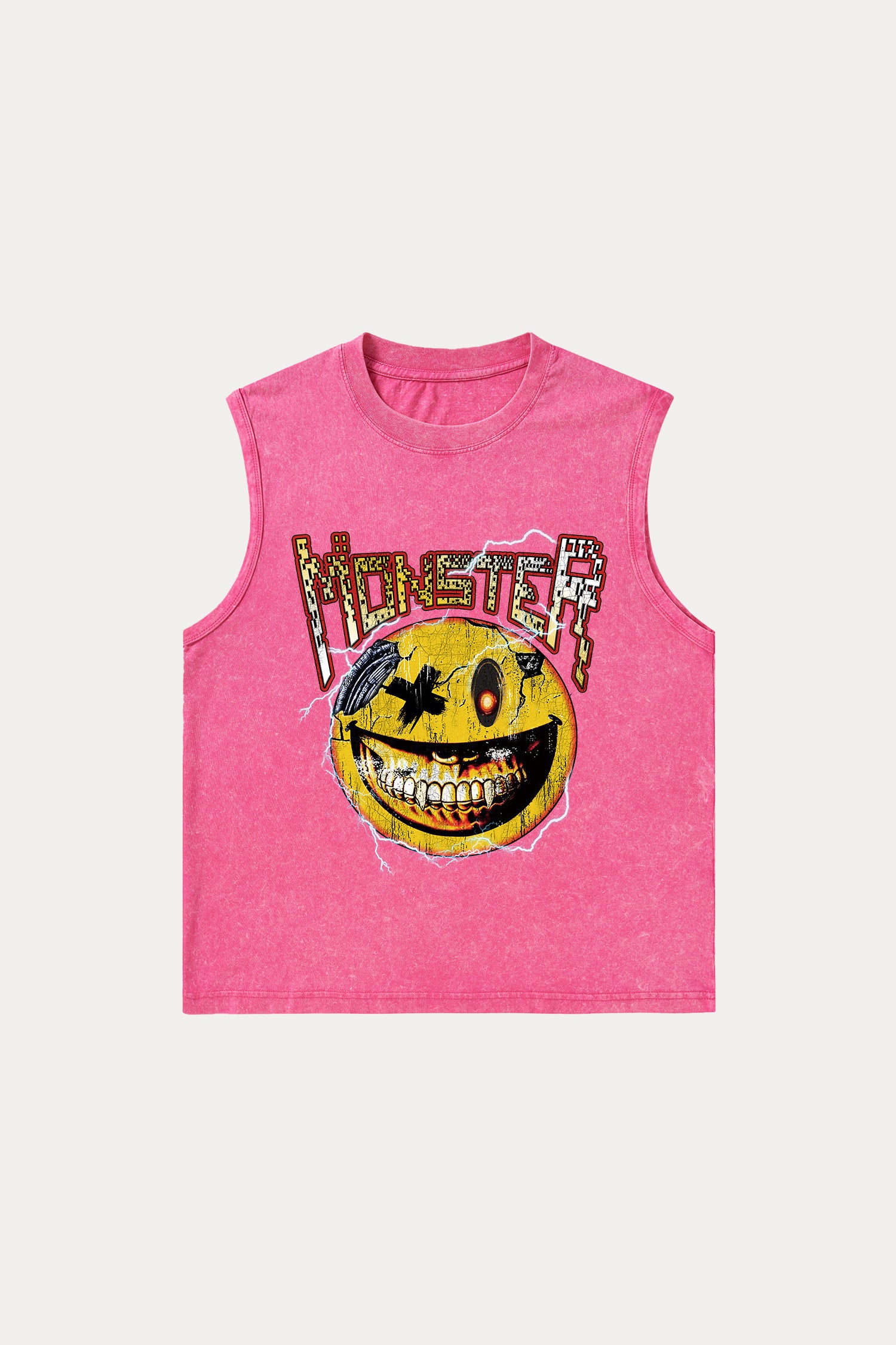 Evilnova Monster Washed Tank Top-Evilnova