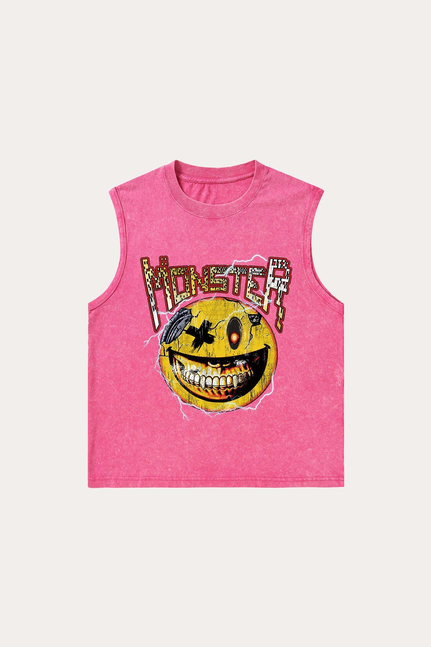 Evilnova Monster Washed Tank Top-Evilnova