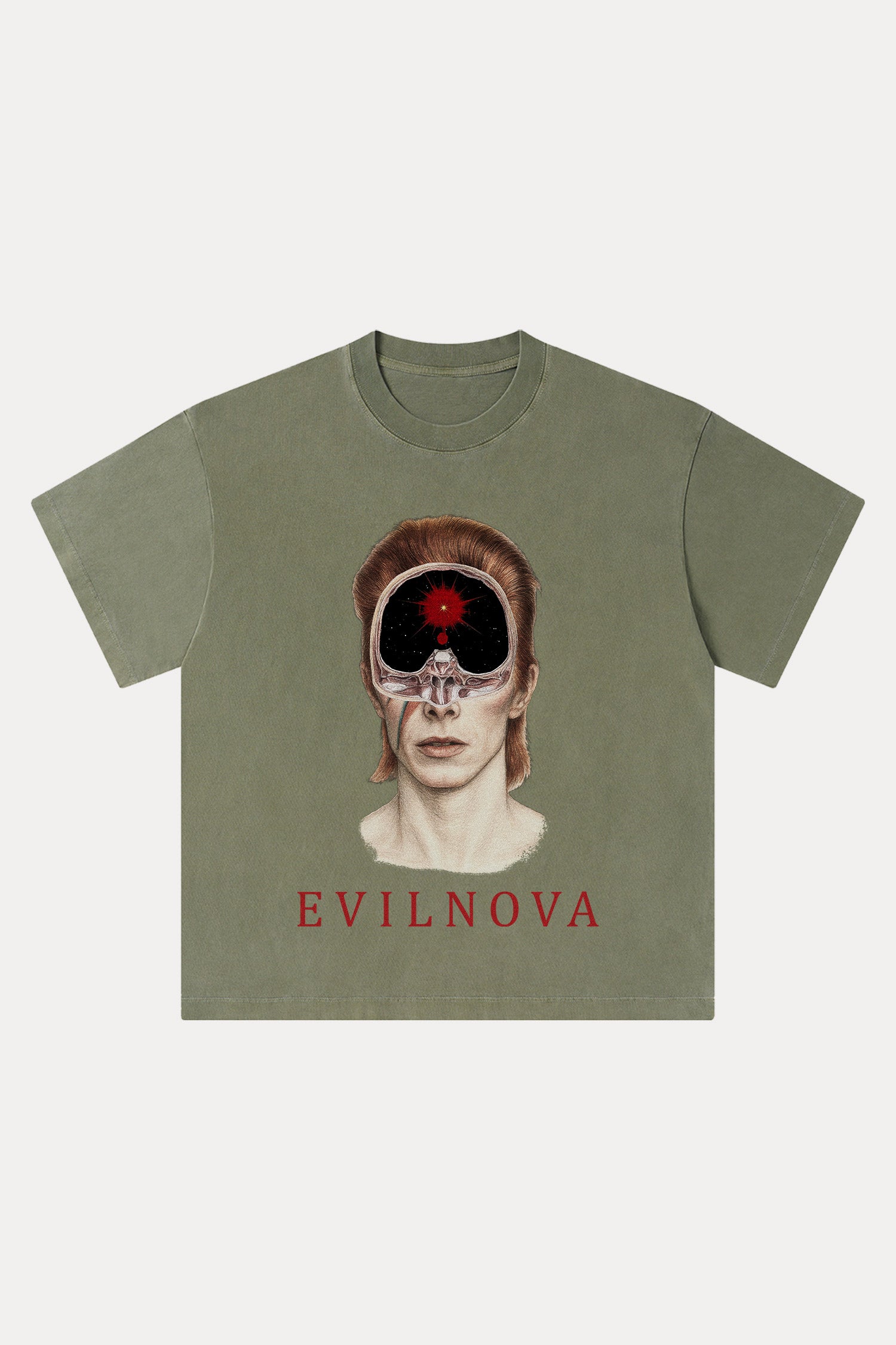 Evilnova Reverie Washed Streetwear T-Shirt-Evilnova