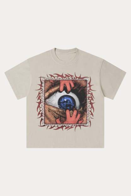 Evilnova Insight Washed Streetwear T-Shirt-Evilnova