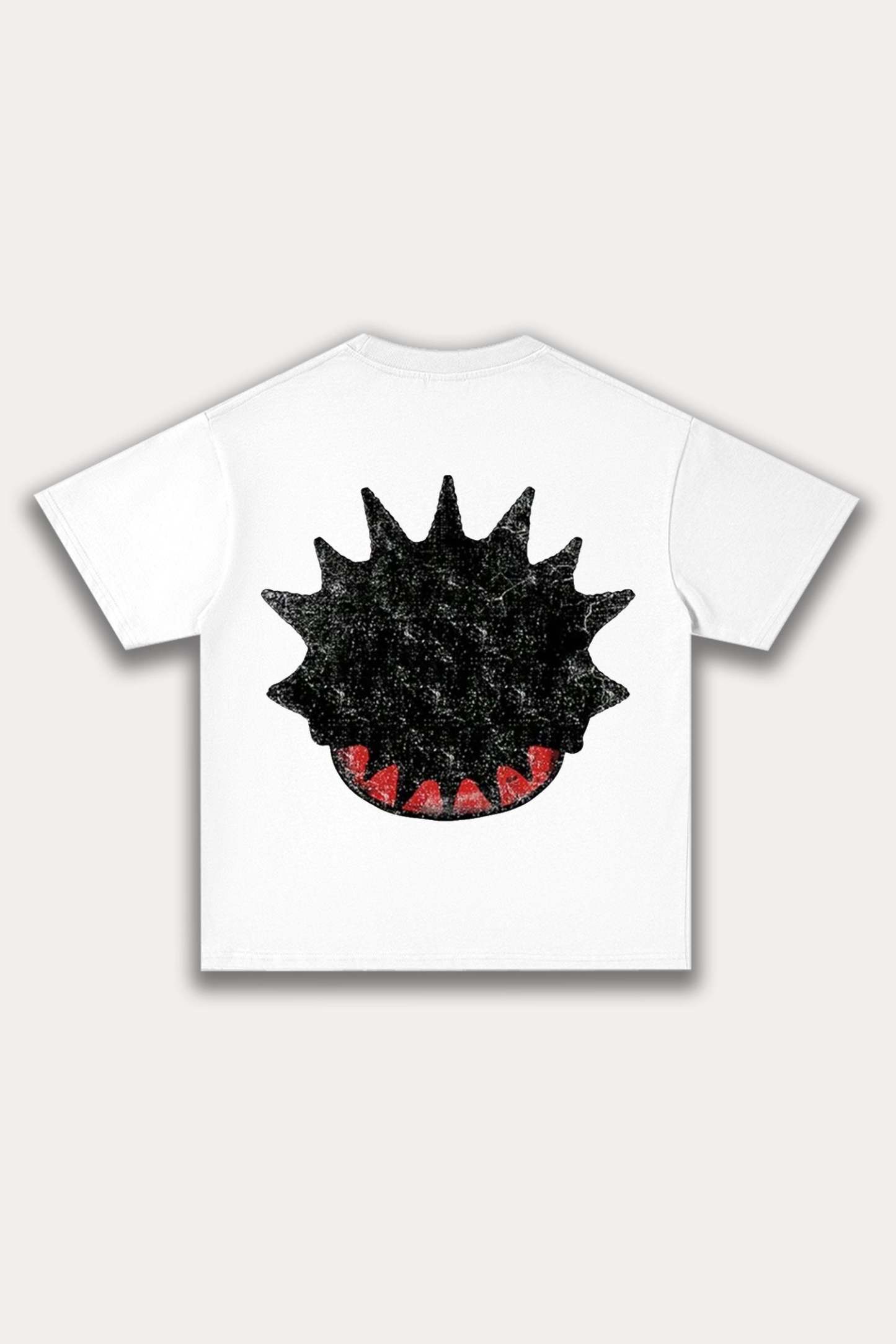 Evilnova Cartoon Characters Cotton Oversize T-Shirt-Evilnova