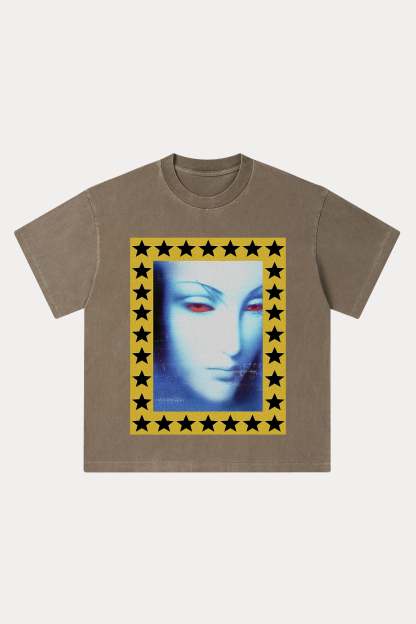 Evilnova Phantom Washed Streetwear T-Shirt-Evilnova