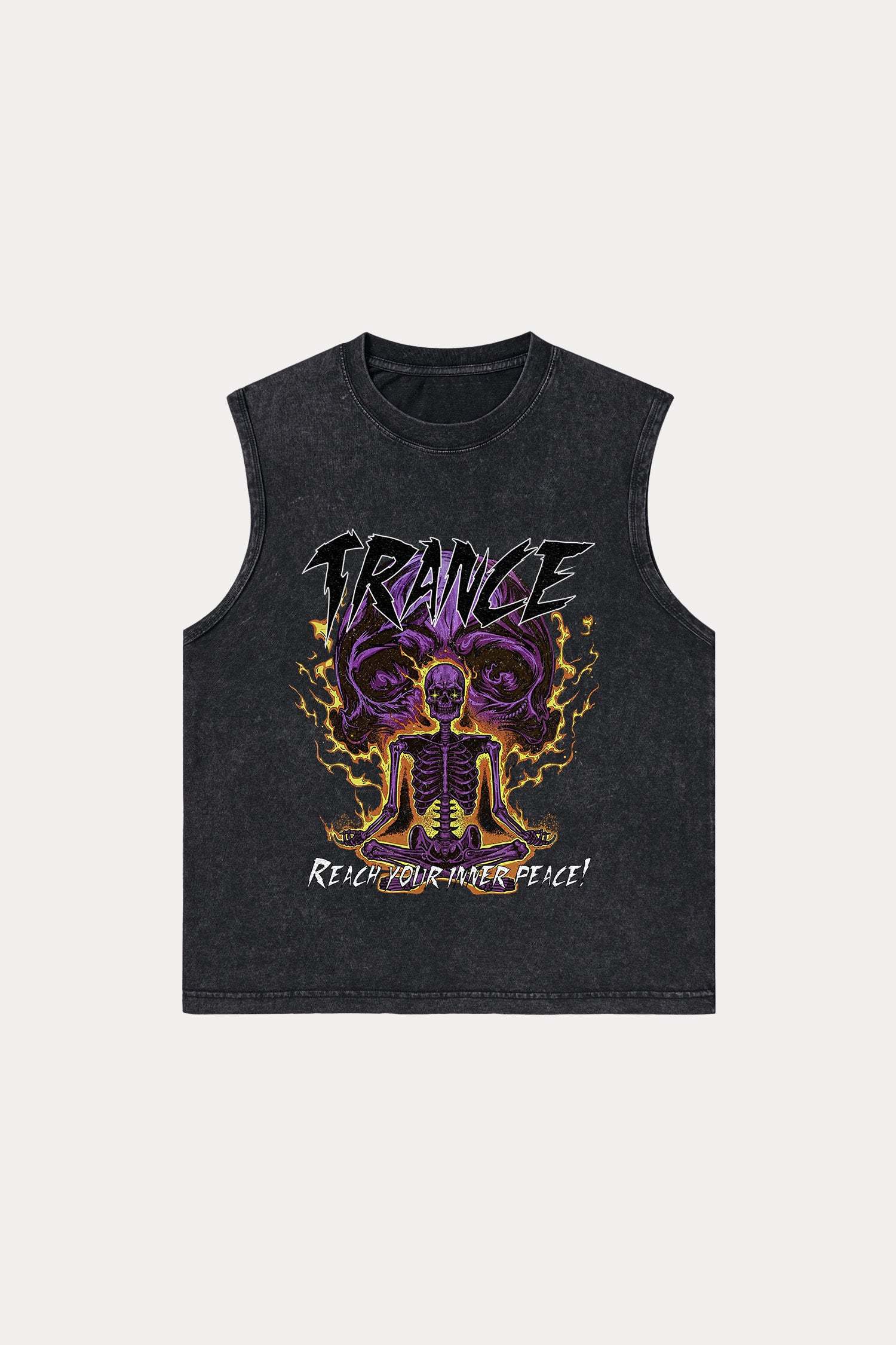 Evilnova Trance Washed Tank Top-Evilnova