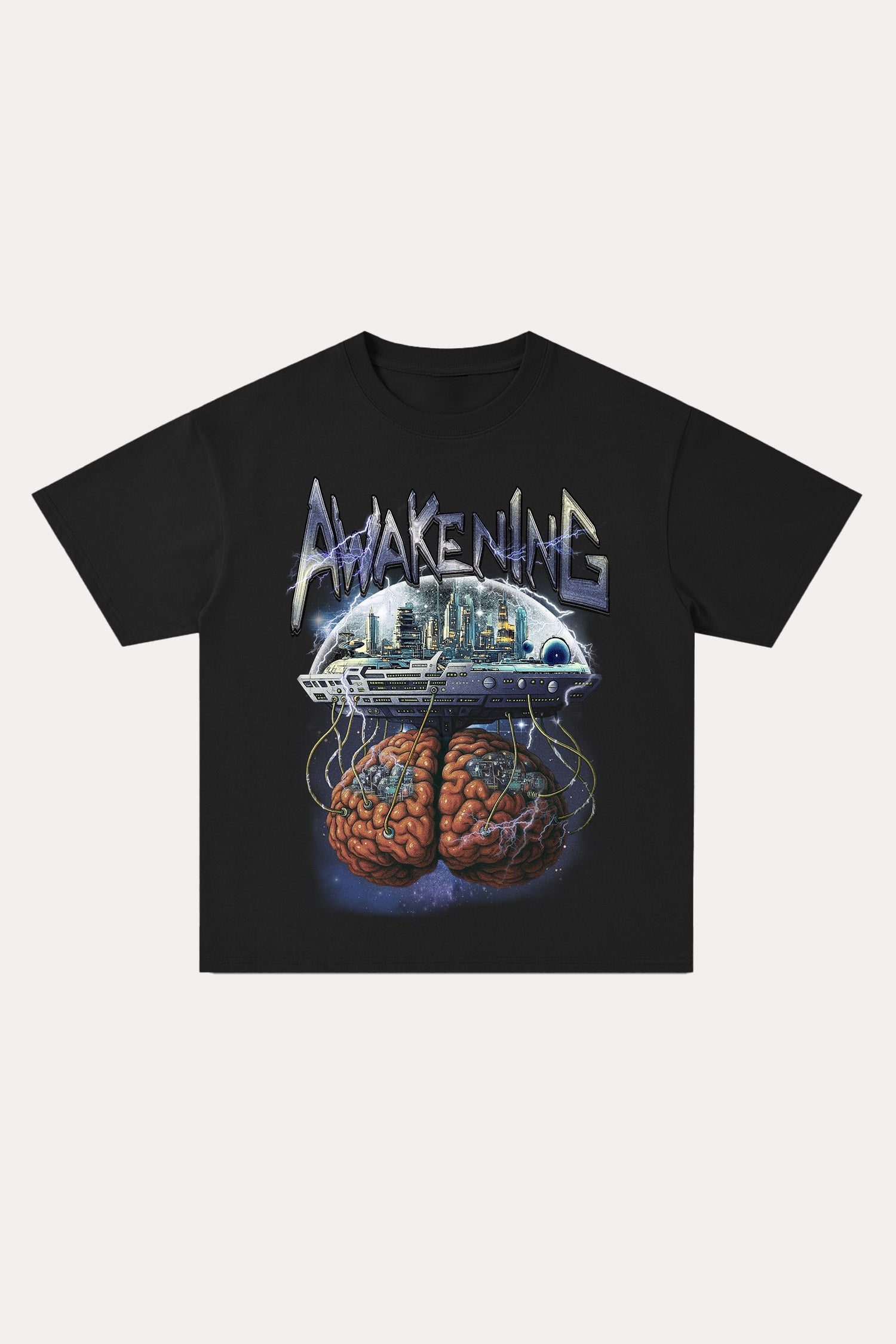 Evilnova Awakening Cotton Oversize T-Shirt-Evilnova