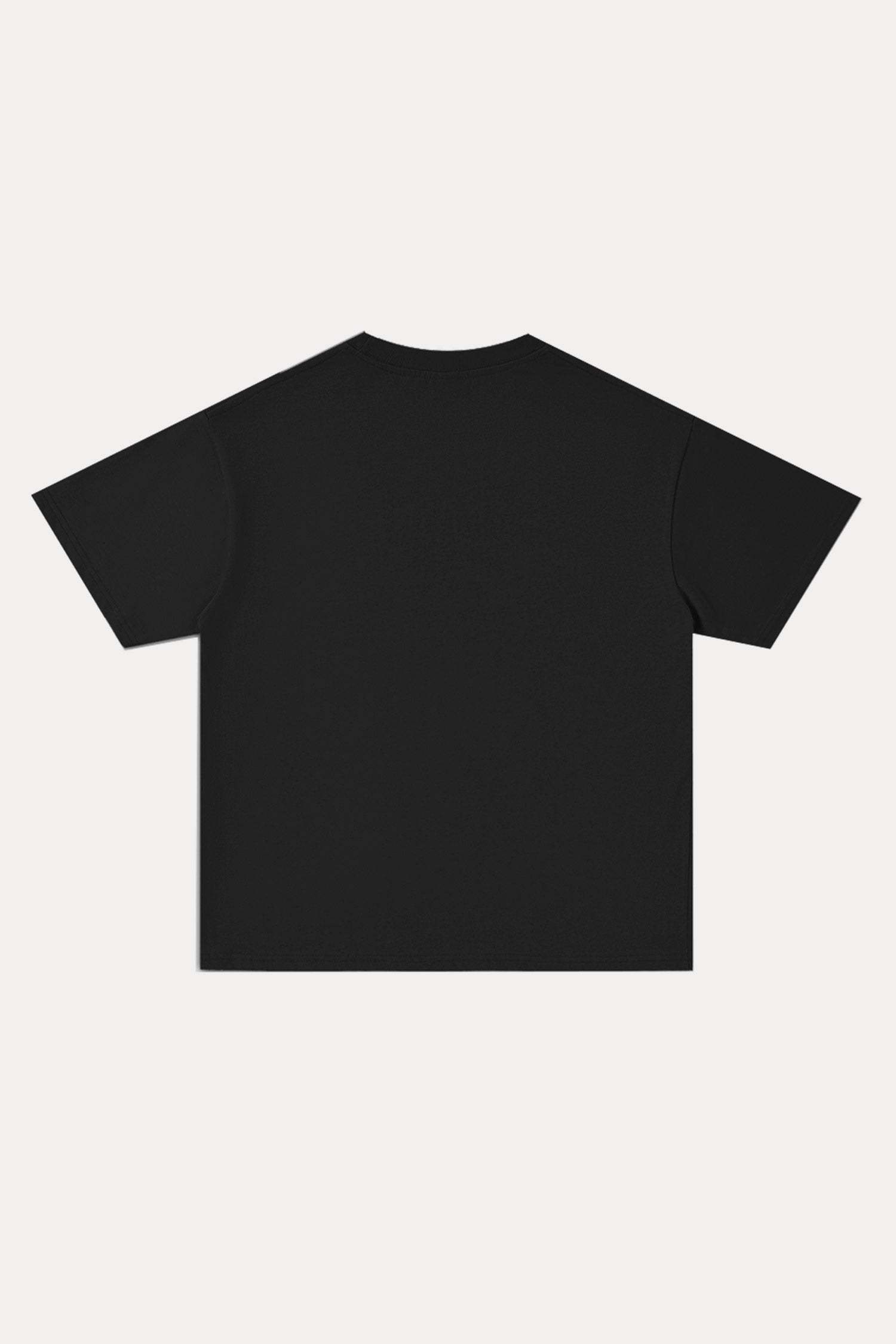 Evilnova Thoughts Cotton Oversize T-Shirt-Evilnova