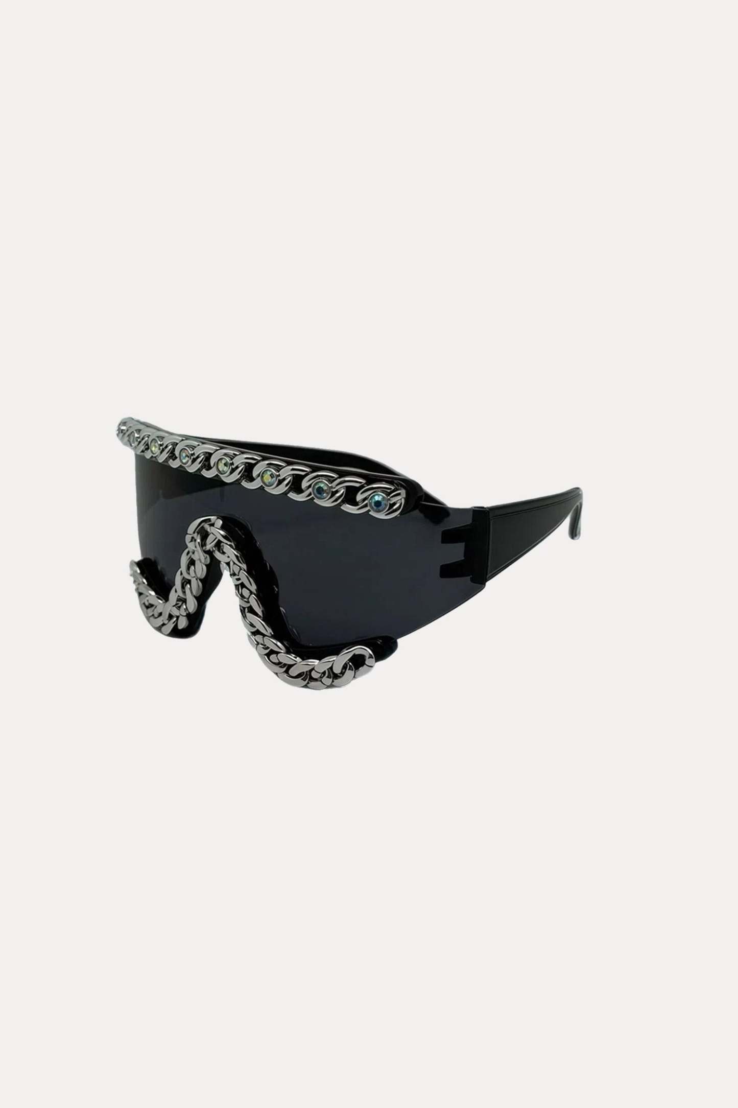 Evilnova Futuristic Chain Sunglasses-Evilnova