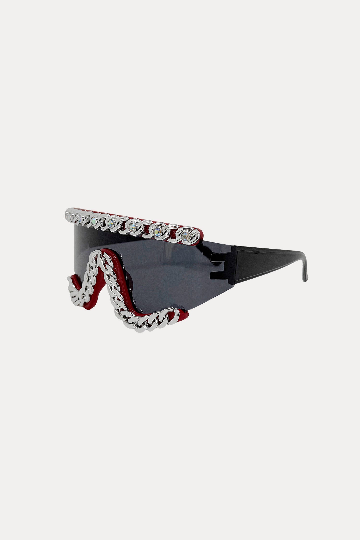 Evilnova Futuristic Chain Sunglasses-Evilnova