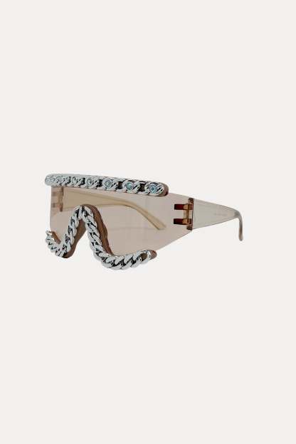 Evilnova Futuristic Chain Sunglasses-Evilnova