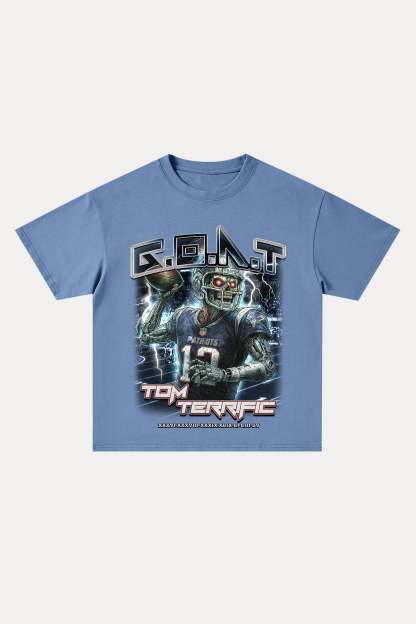 Evilnova Goat Cotton Oversize T-Shirt-Evilnova