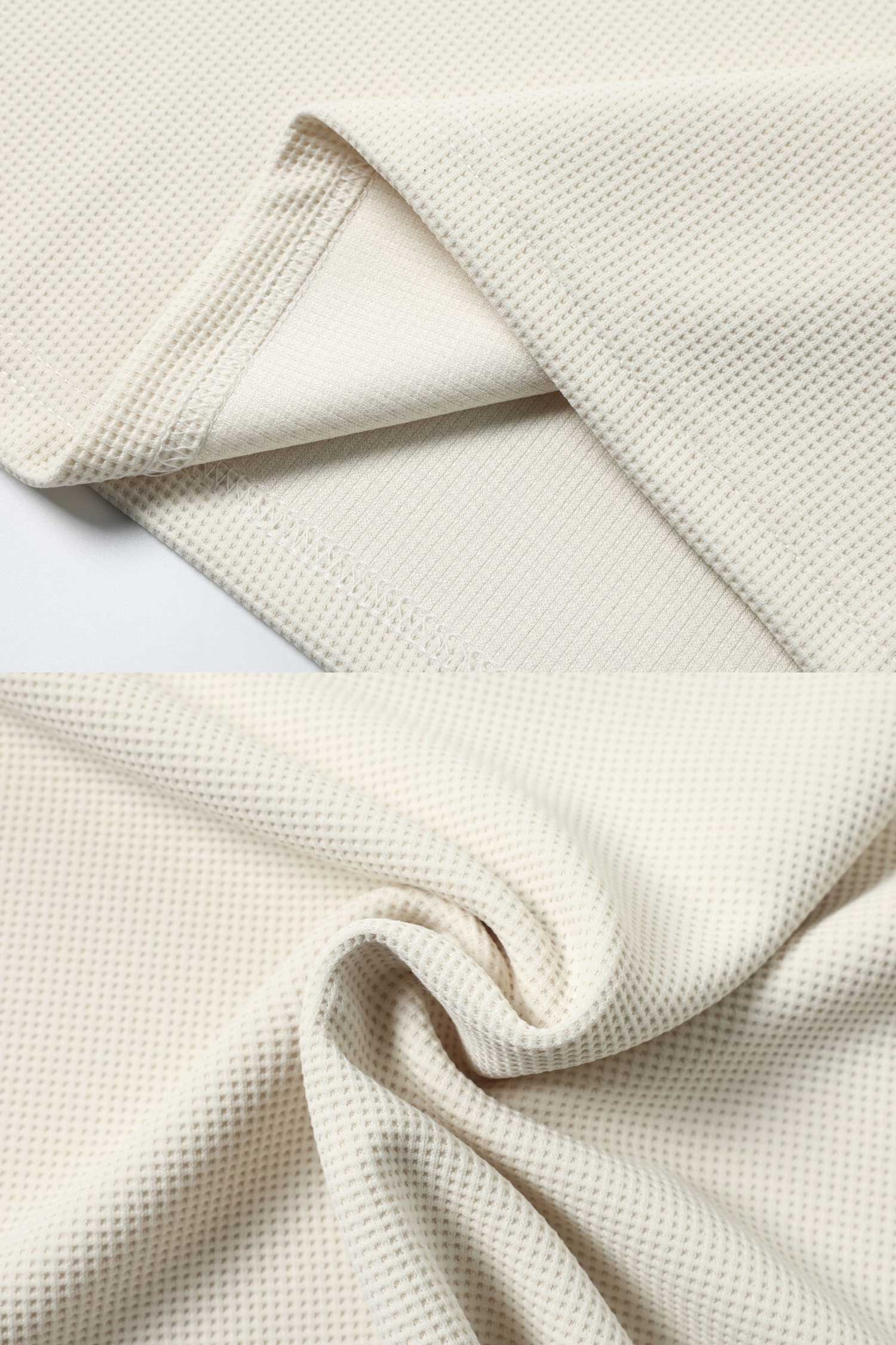 Evilnova Club Taeleplus Waffle Pattern Clown Print Long Sleeve Tee