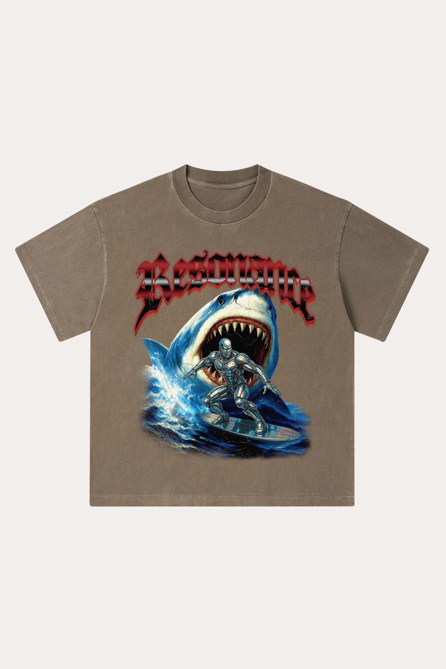 Evilnova Resonance Washed Streetwear T-Shirt-Evilnova