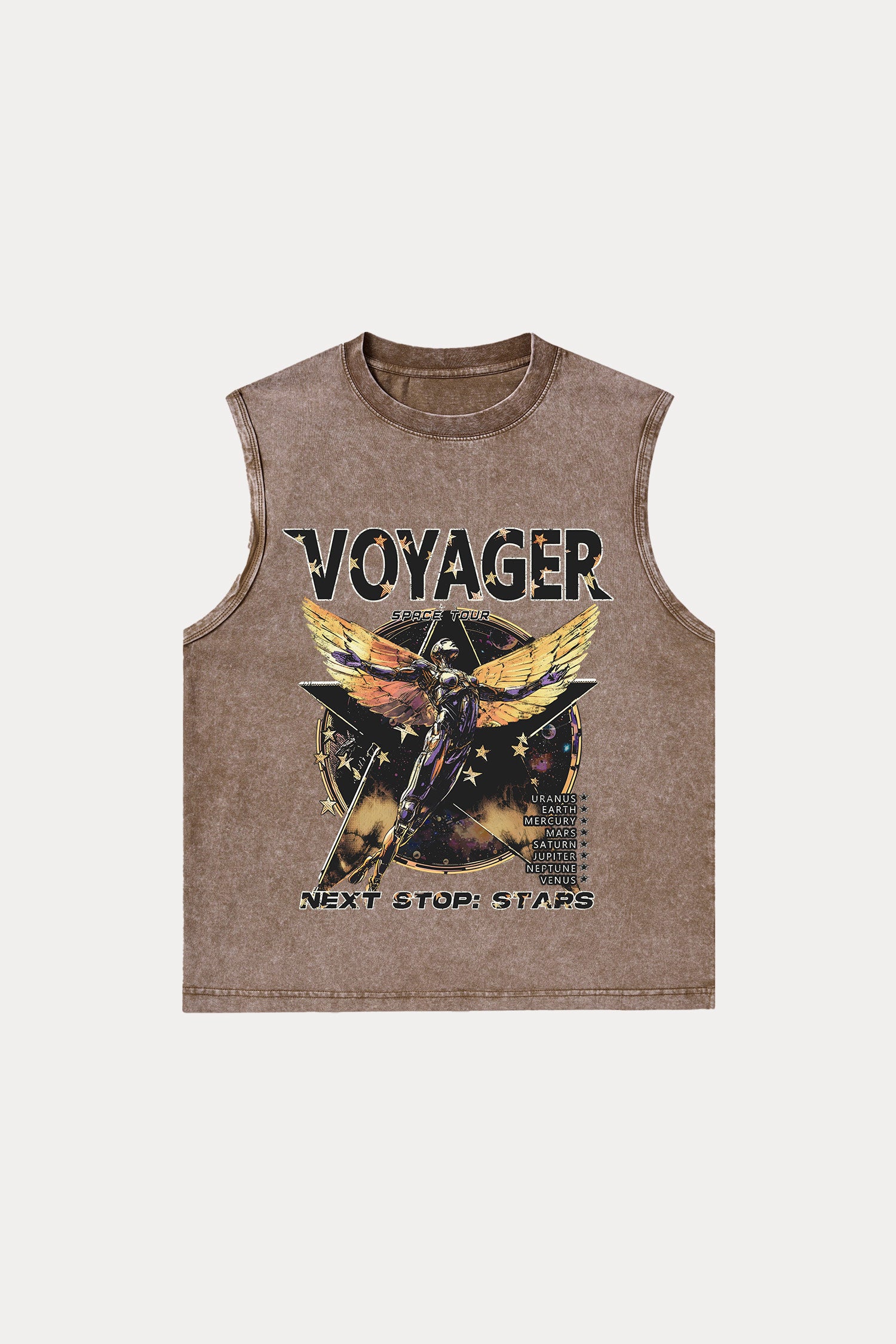 Evilnova Voyager Washed Tank Top-Evilnova
