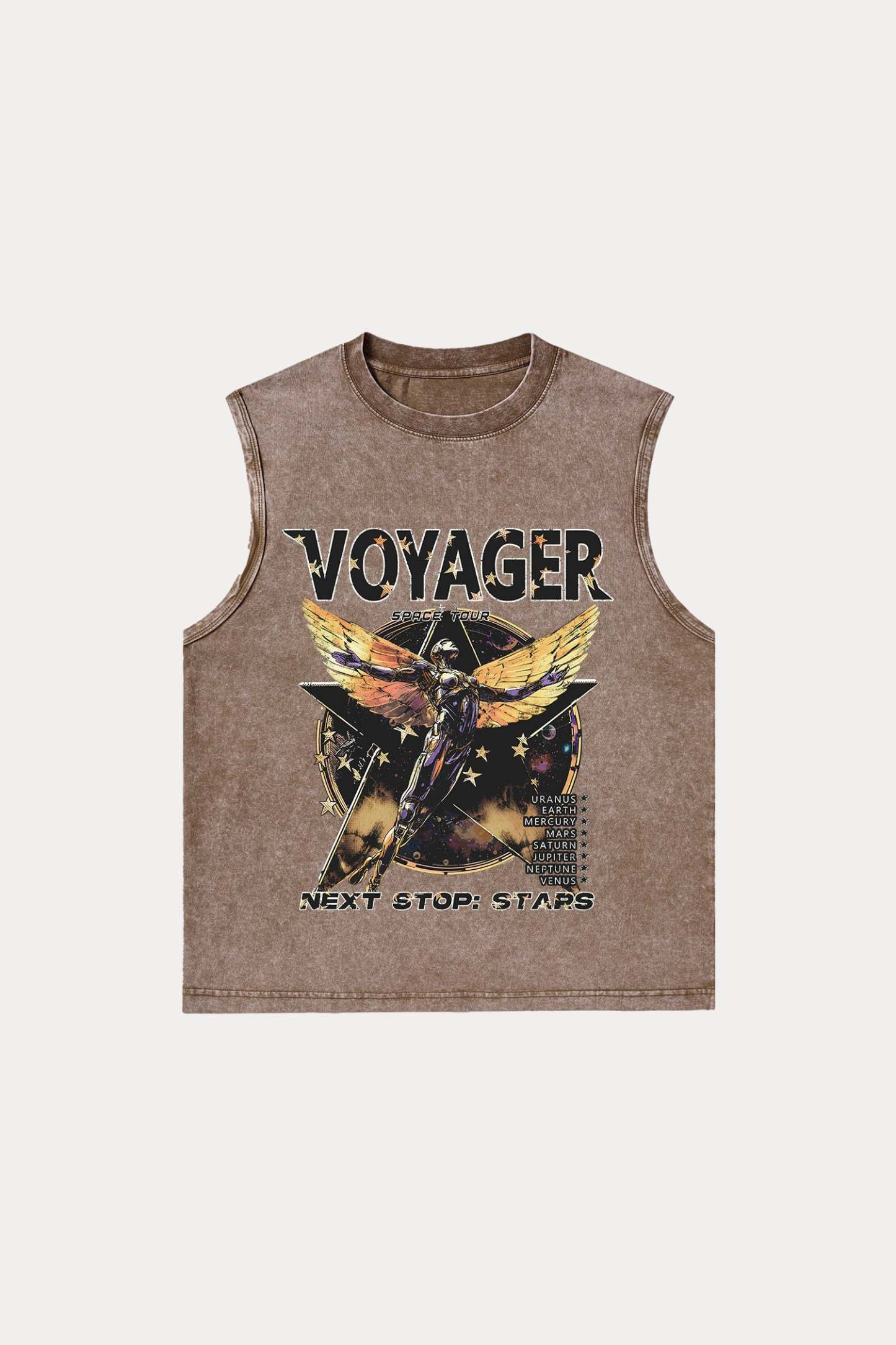 Evilnova Voyager Washed Tank Top-Evilnova
