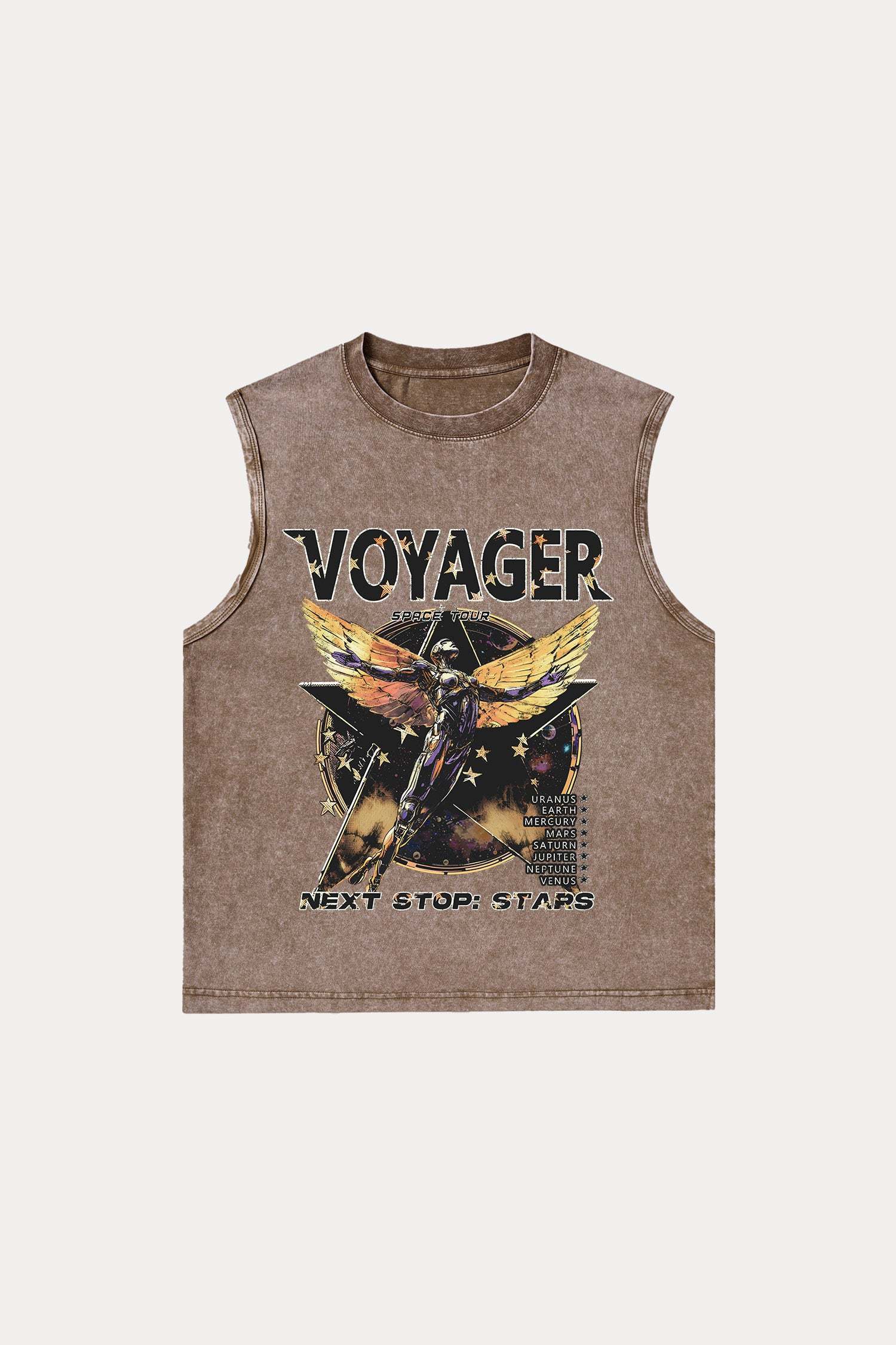 Evilnova Voyager Washed Tank Top-Evilnova
