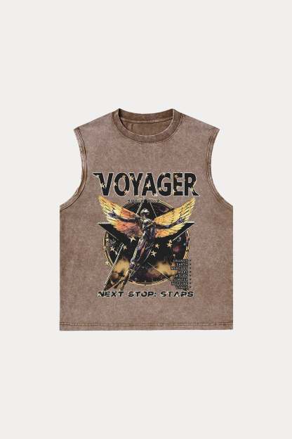 Evilnova Voyager Washed Tank Top-Evilnova
