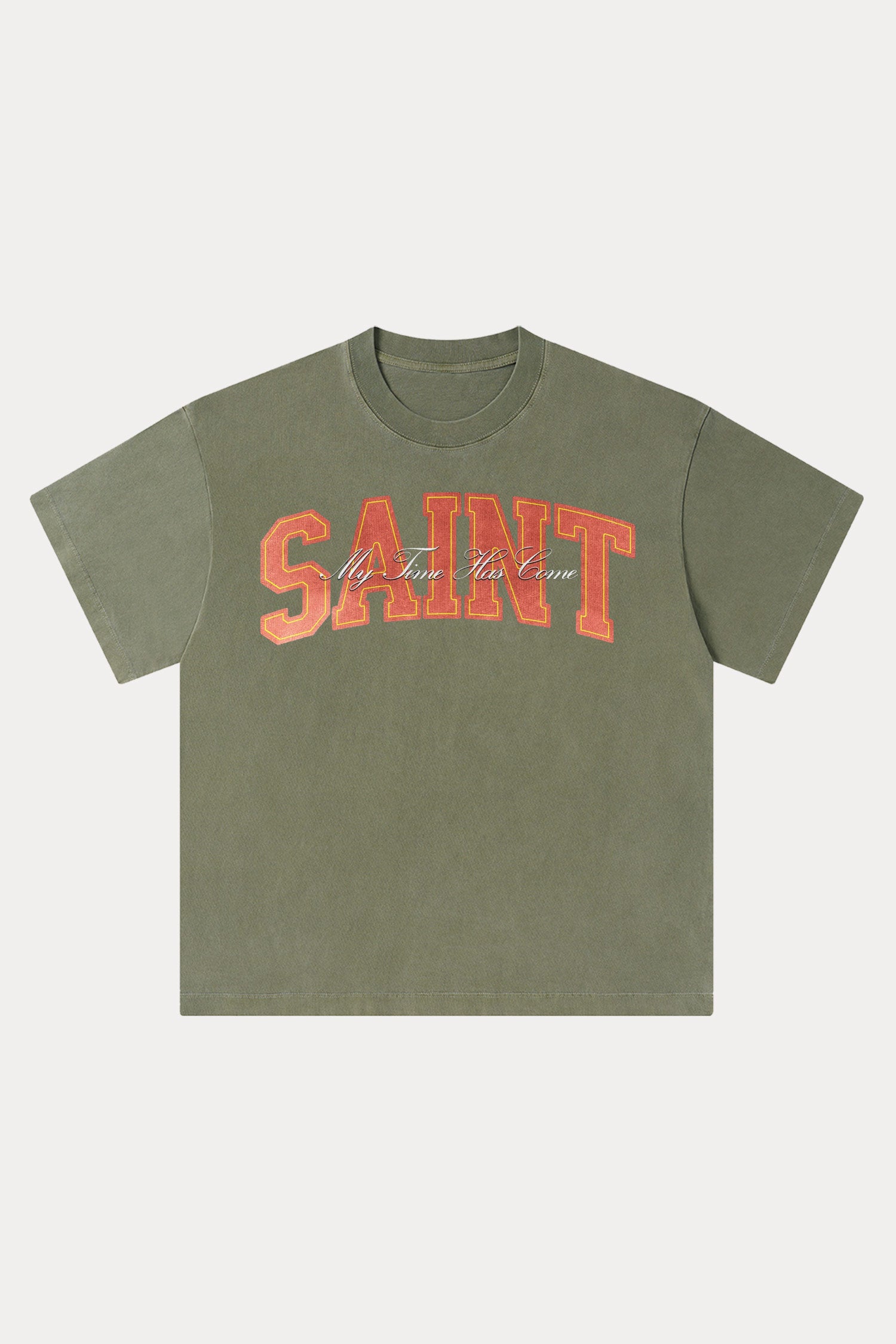 Evilnova My Time Has Come Washed Streetwear T-Shirt-Evilnova