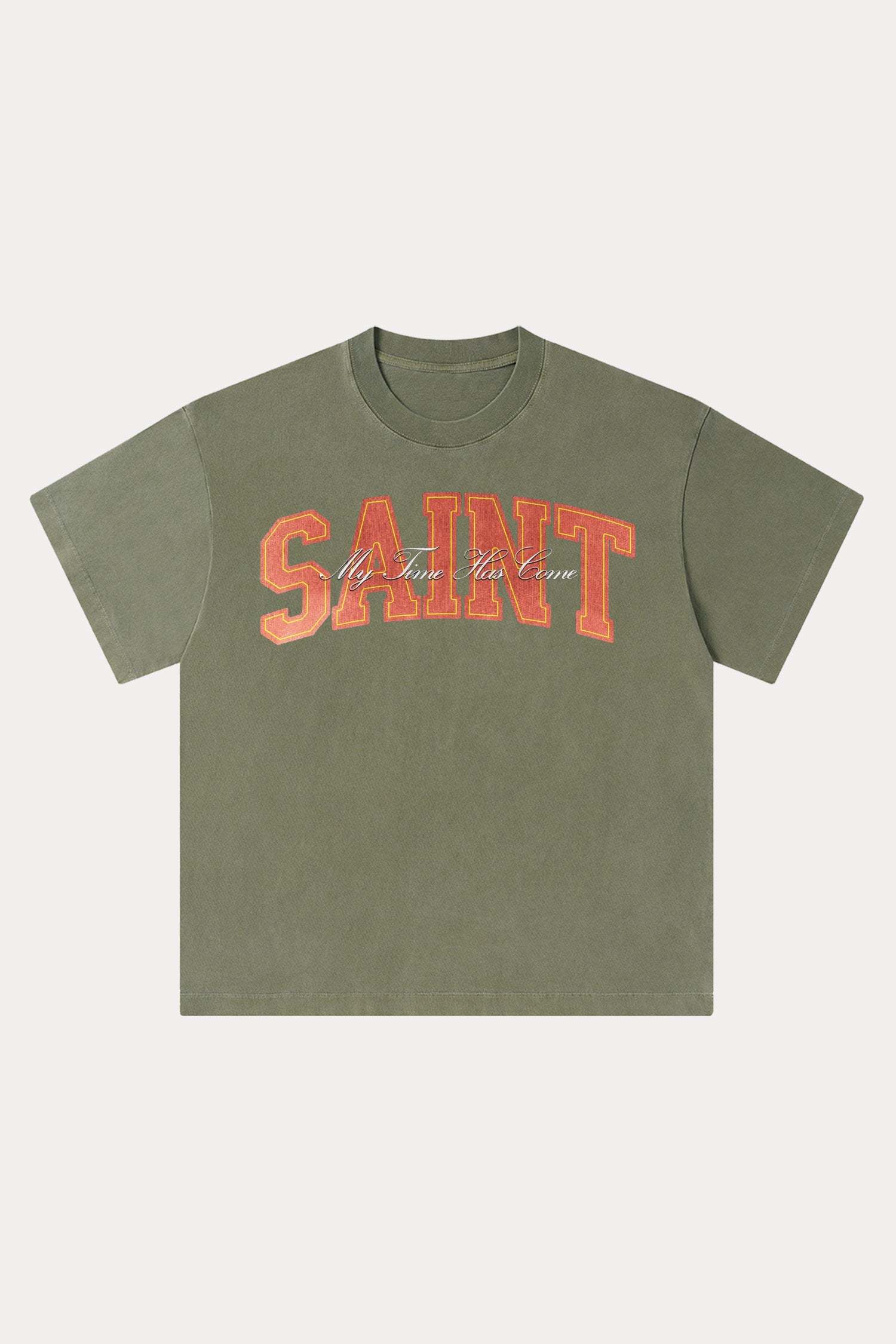 Evilnova My Time Has Come Washed Streetwear T-Shirt-Evilnova