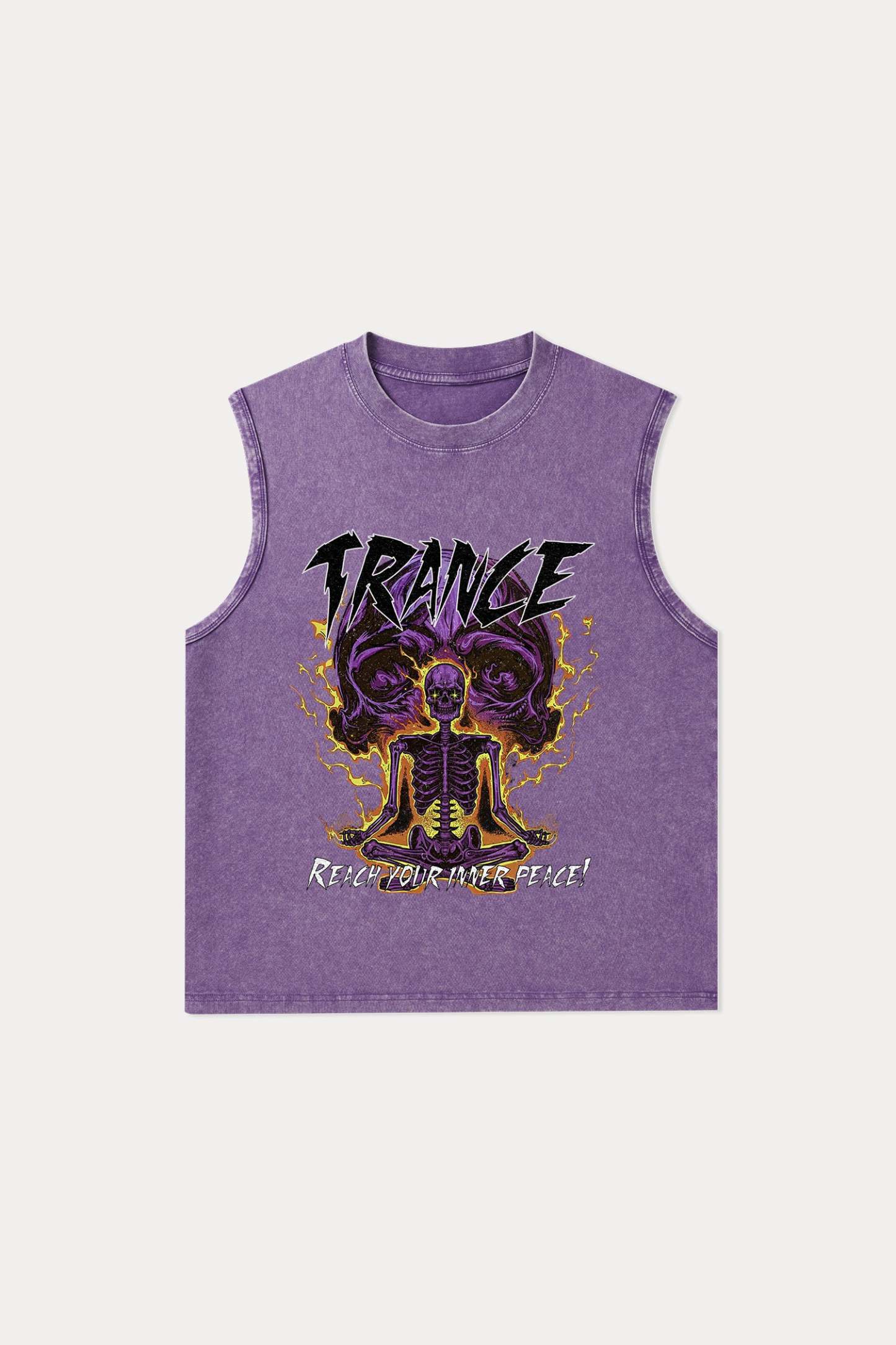 Evilnova Trance Washed Tank Top-Evilnova