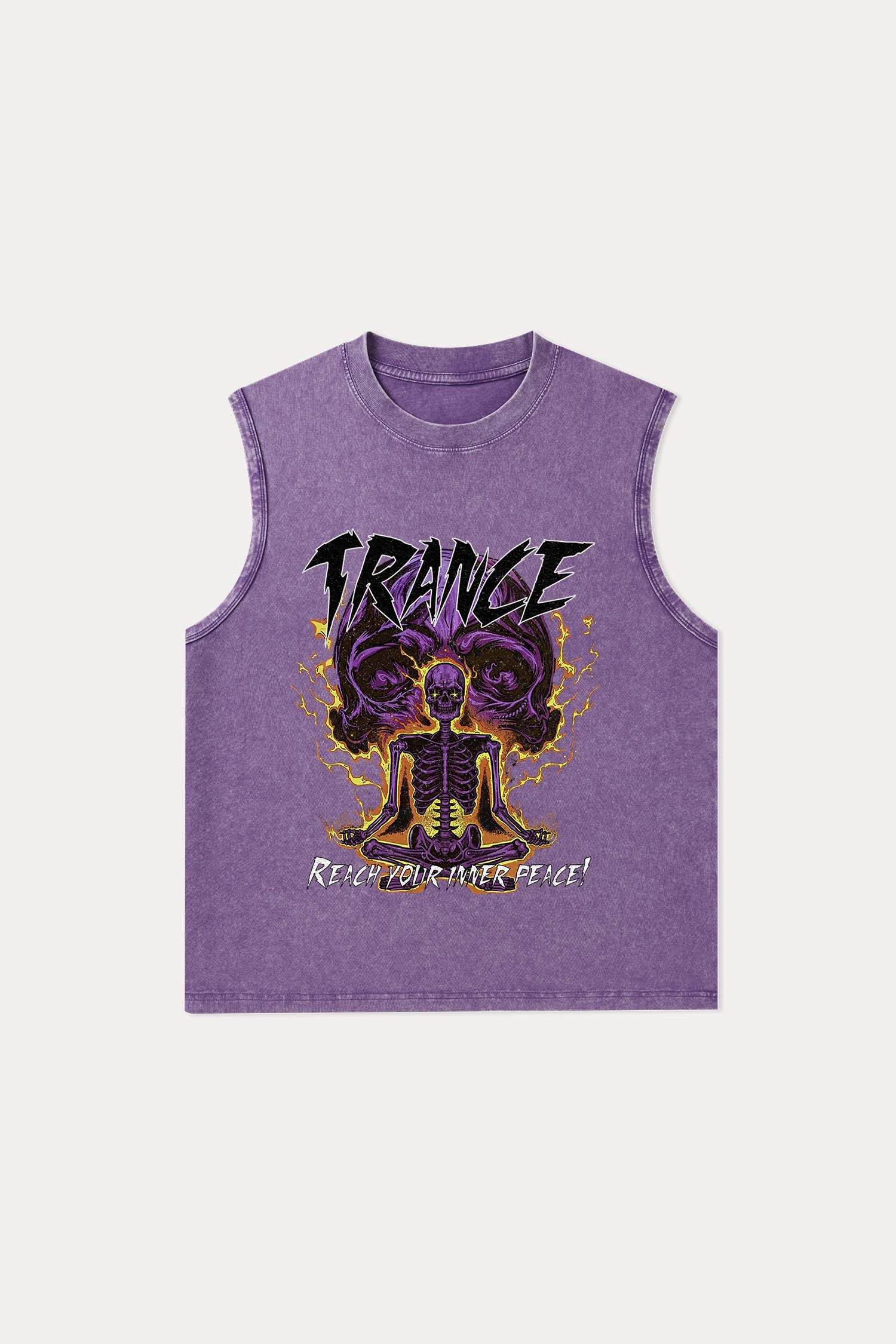 Evilnova Trance Washed Tank Top-Evilnova