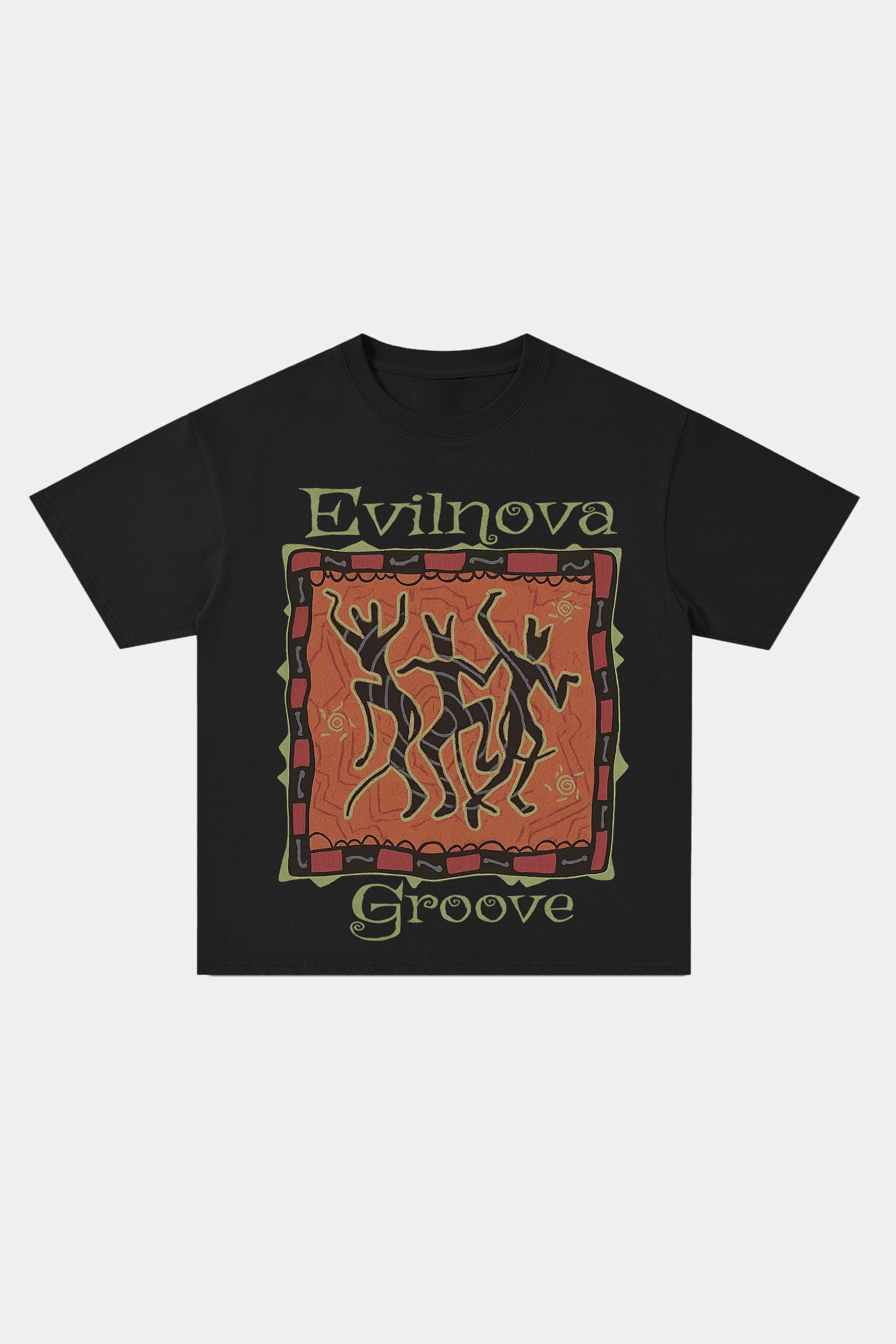 Evilnova Groove Cotton Oversize T-Shirt-Evilnova