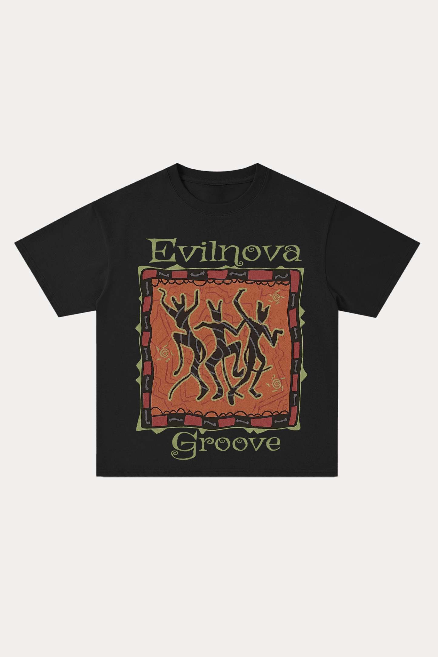 Evilnova Groove Cotton Oversize T-Shirt-Evilnova
