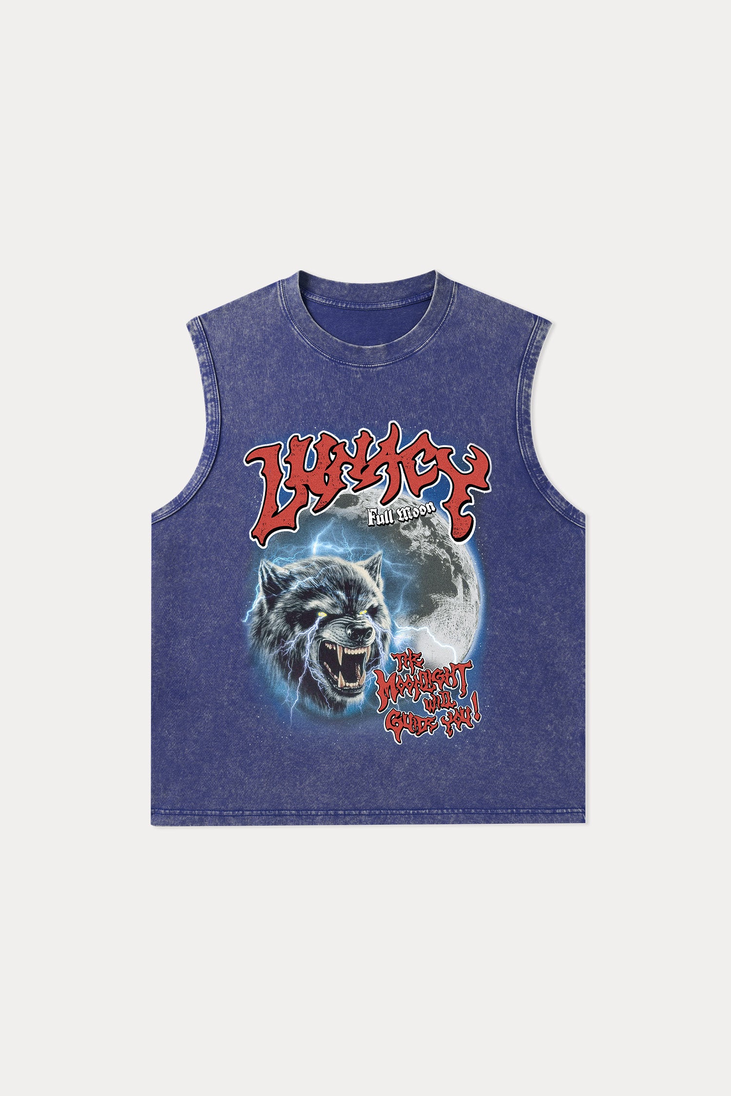 Evilnova Lunacy Washed Tank Top-Evilnova