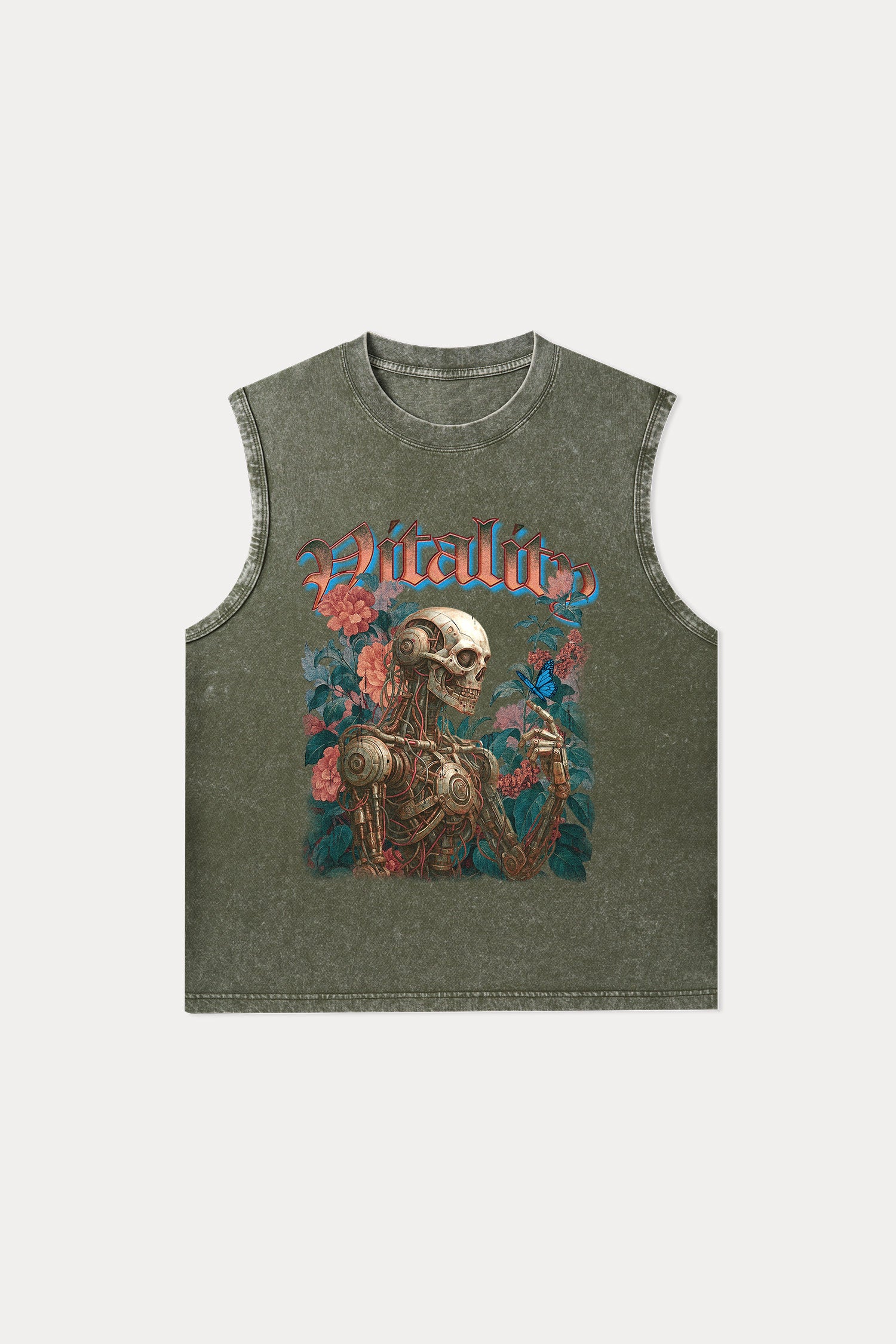 Evilnova Vitality Washed Tank Top-Evilnova