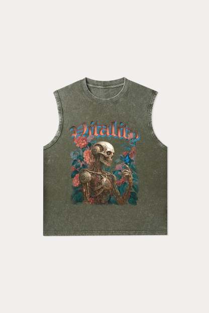 Evilnova Vitality Washed Tank Top-Evilnova