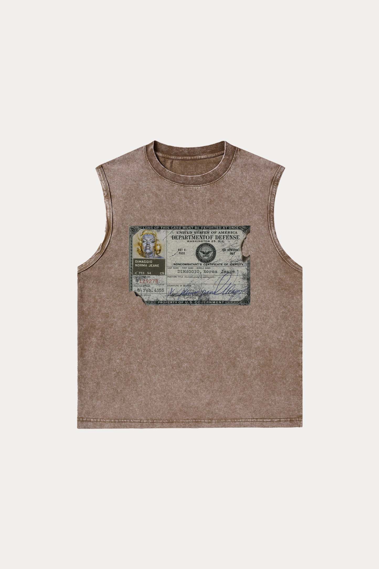 Evilnova Identity Washed Tank Top-Evilnova