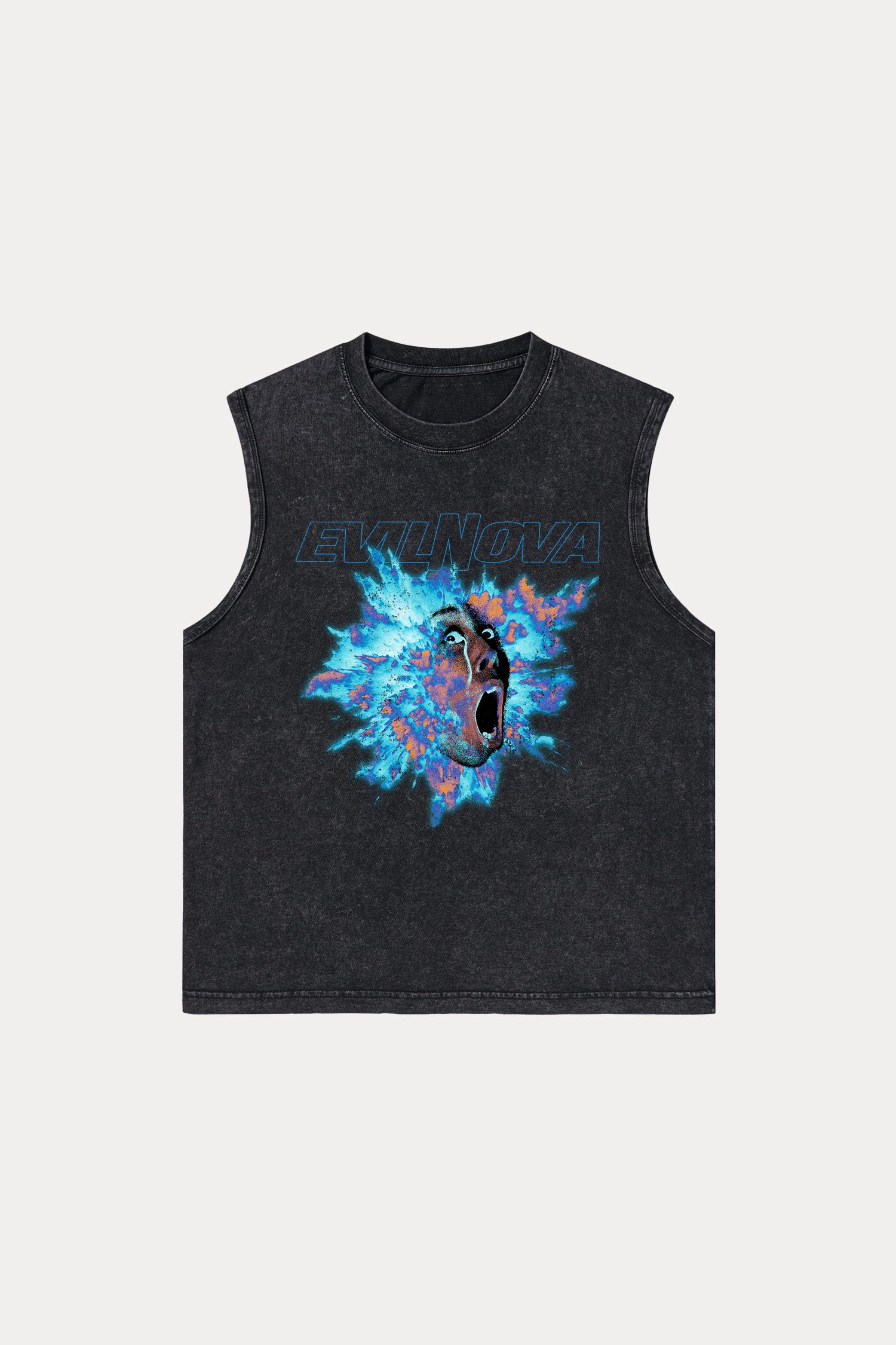 Evilnova Blast Washed Tank Top-Evilnova