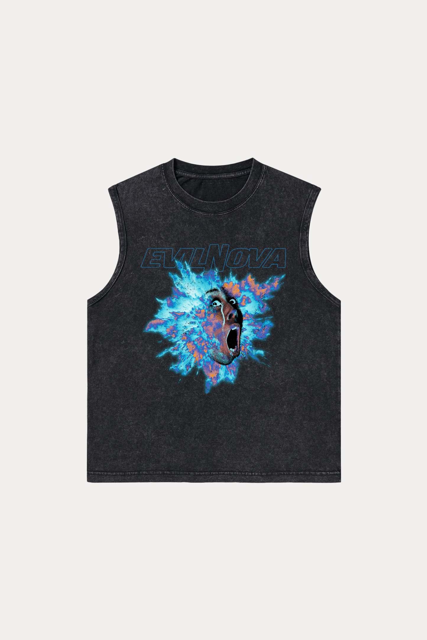 Evilnova Blast Washed Tank Top-Evilnova