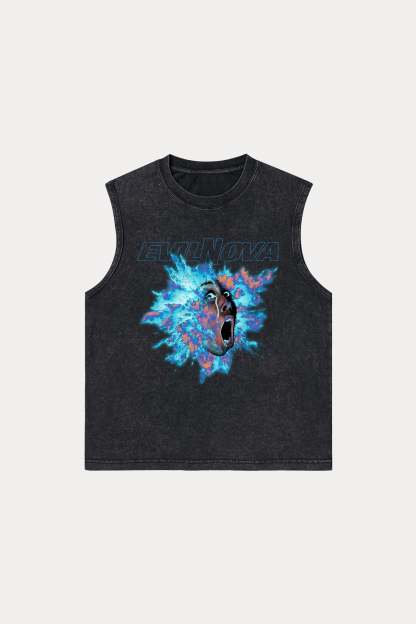 Evilnova Blast Washed Tank Top-Evilnova