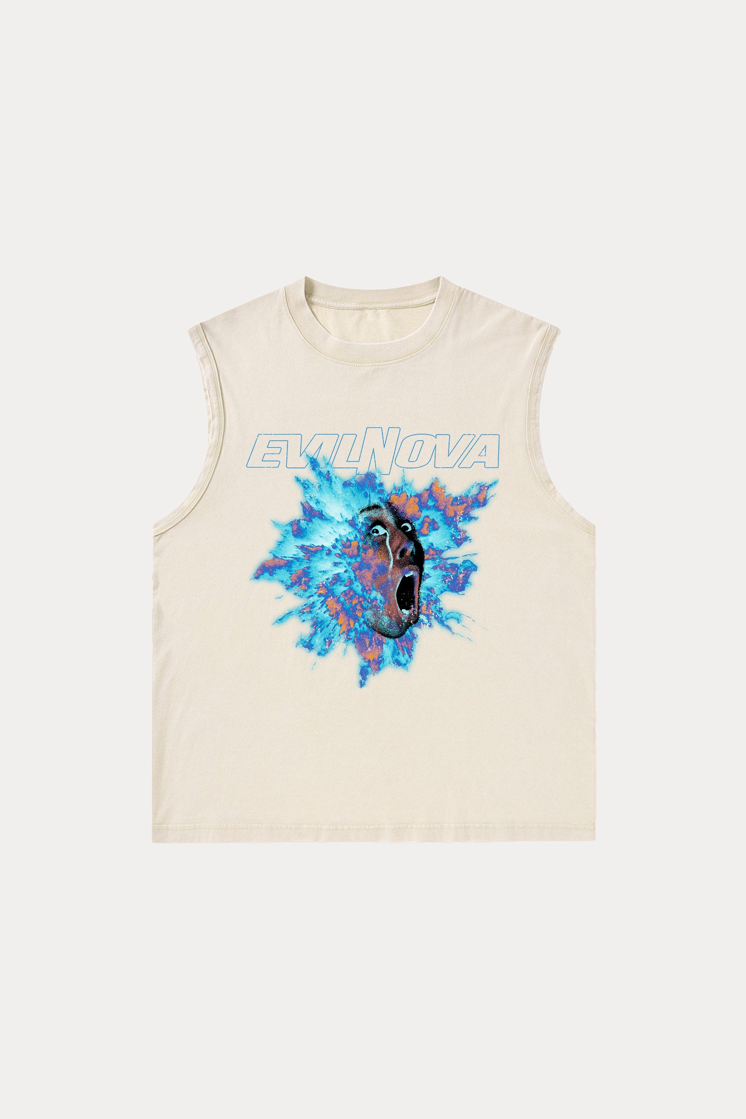 Evilnova Blast Washed Tank Top-Evilnova