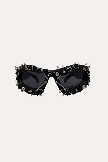 Evilnova Iron Pierced Sunglasses-Evilnova
