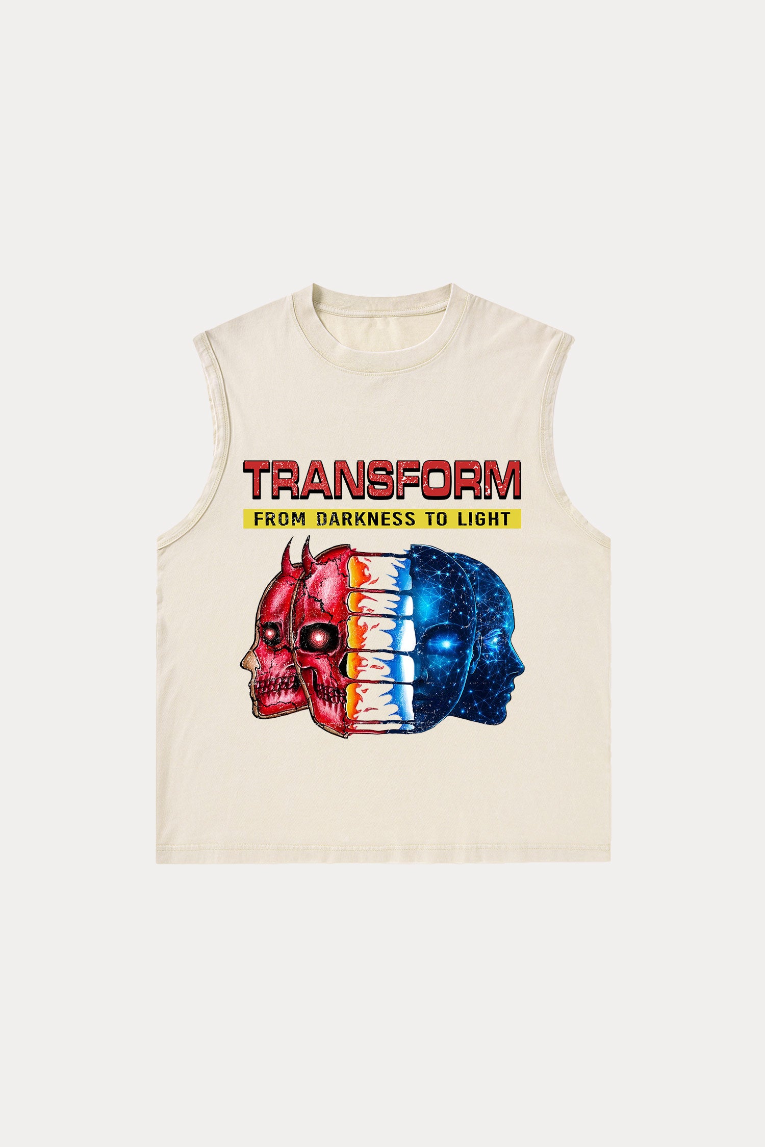 Evilnova Transform Washed Tank Top-Evilnova