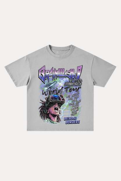 Evilnova Brainwashed Cotton Oversize T-Shirt-Evilnova