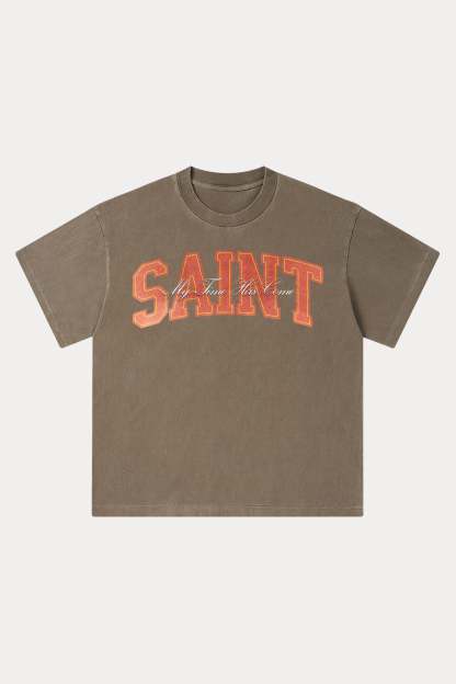 Evilnova My Time Has Come Washed Streetwear T-Shirt-Evilnova