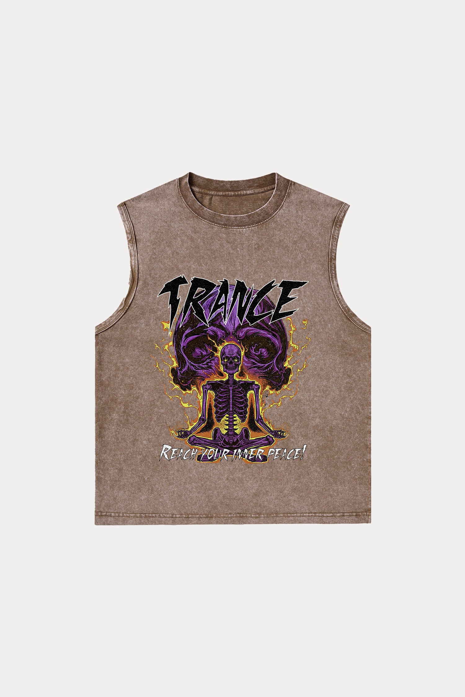 Evilnova Trance Washed Tank Top-Evilnova