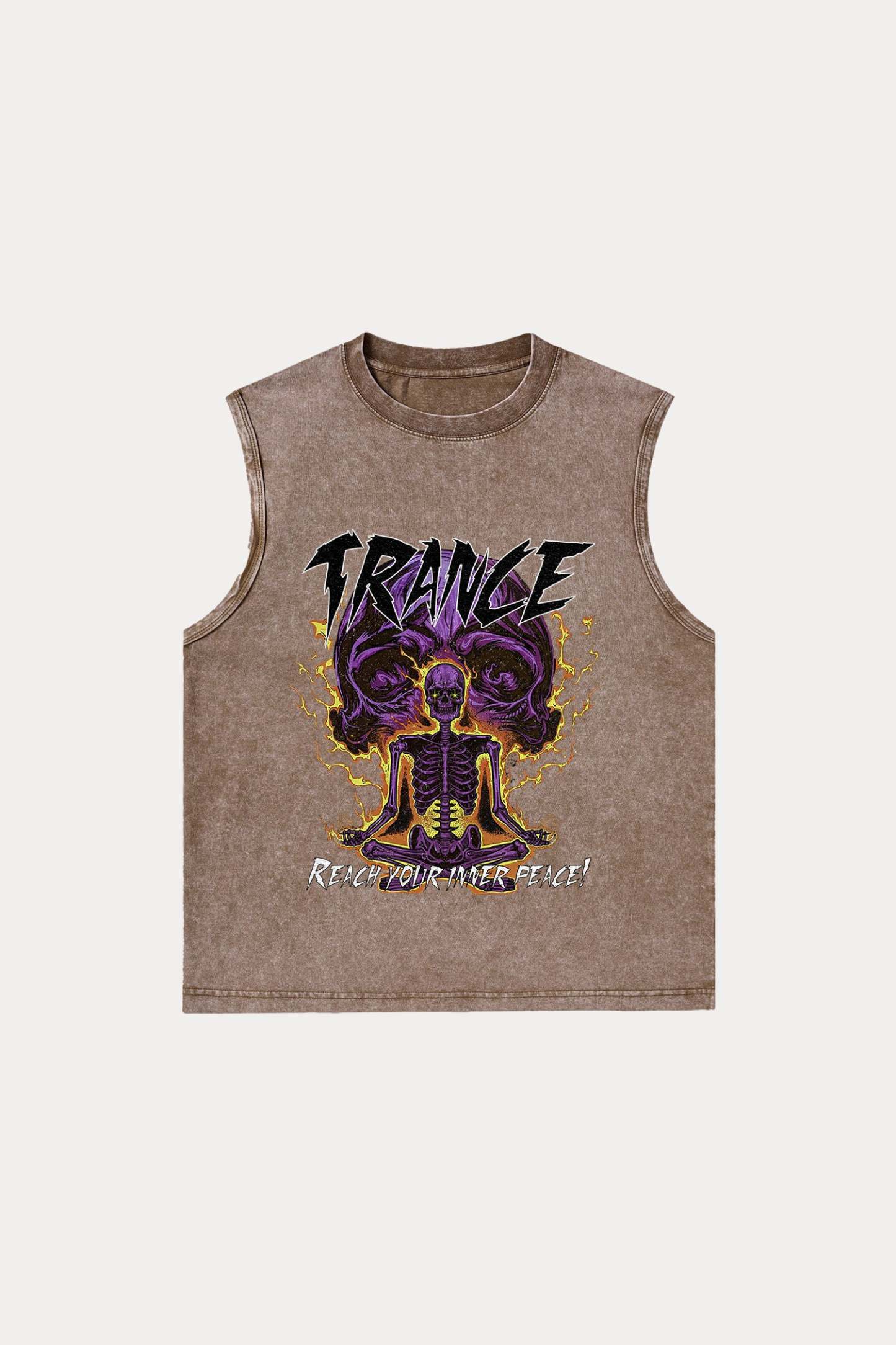 Evilnova Trance Washed Tank Top-Evilnova