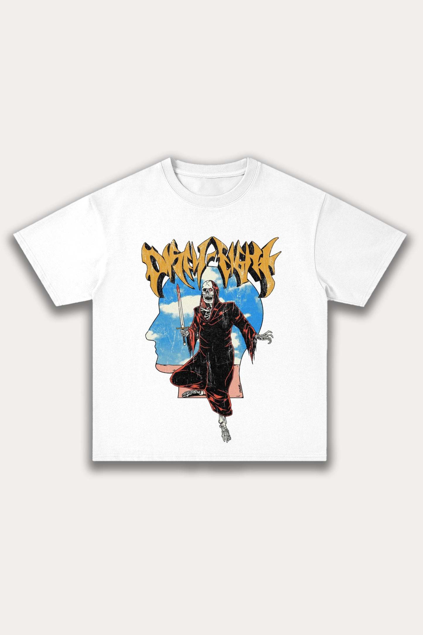 Evilnova Death Grip Cotton Oversize T-Shirt-Evilnova