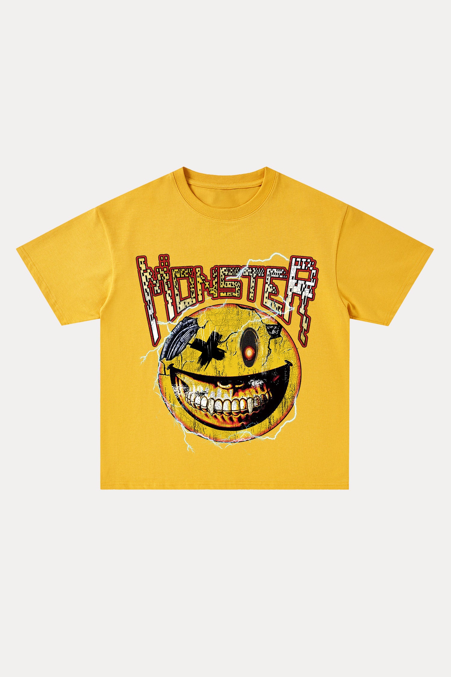 Evilnova Monster Cotton Oversize T-Shirt-Evilnova