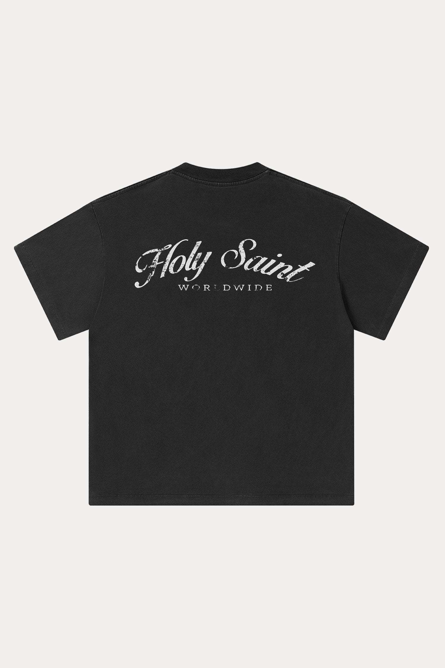 Evilnova Holy Saint Washed Streetwear T-Shirt-Evilnova