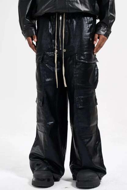 Evilnova Multi-Pocket Baggy Cargo Pants-Evilnova