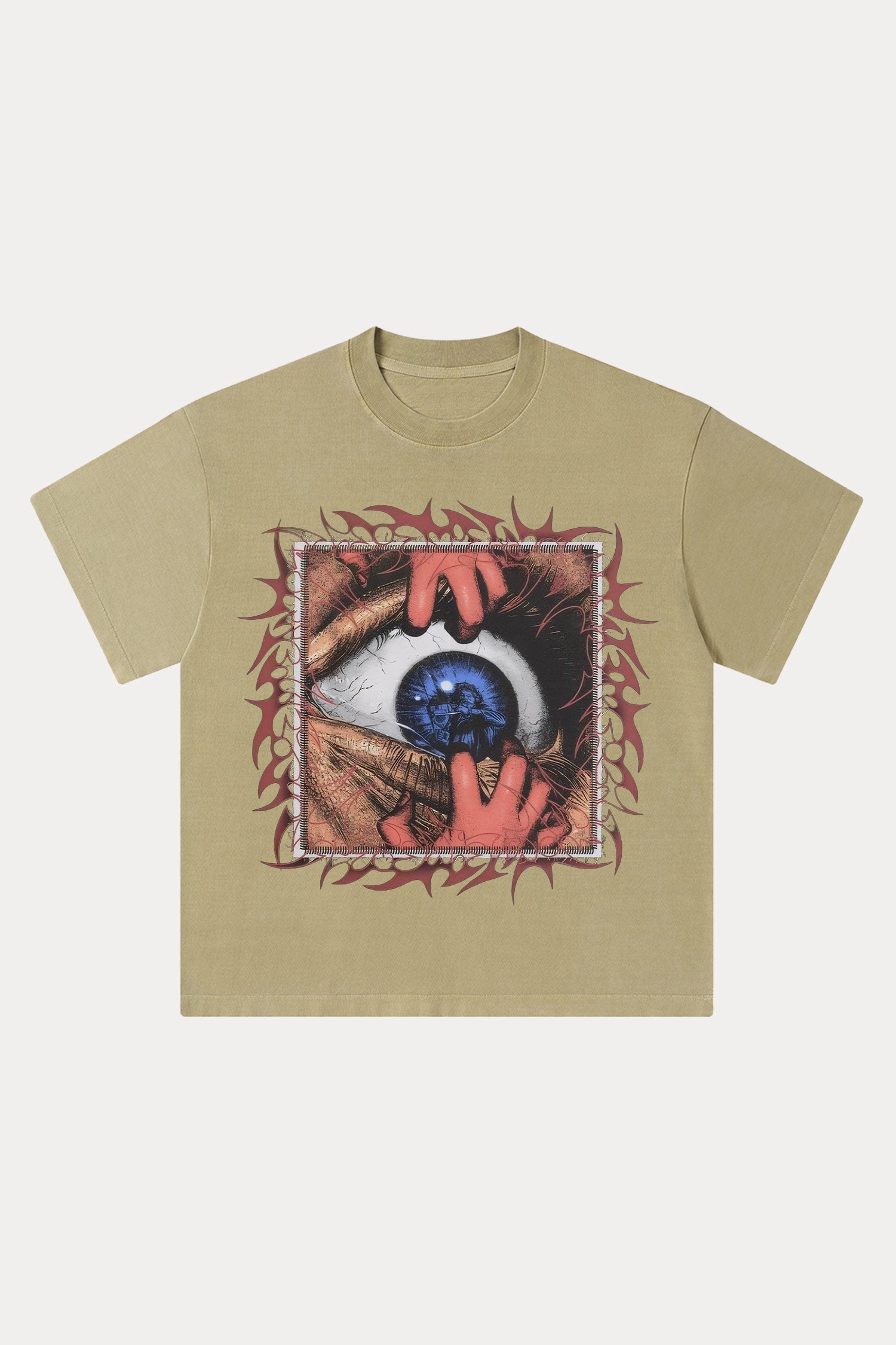 Evilnova Insight Washed Streetwear T-Shirt-Evilnova