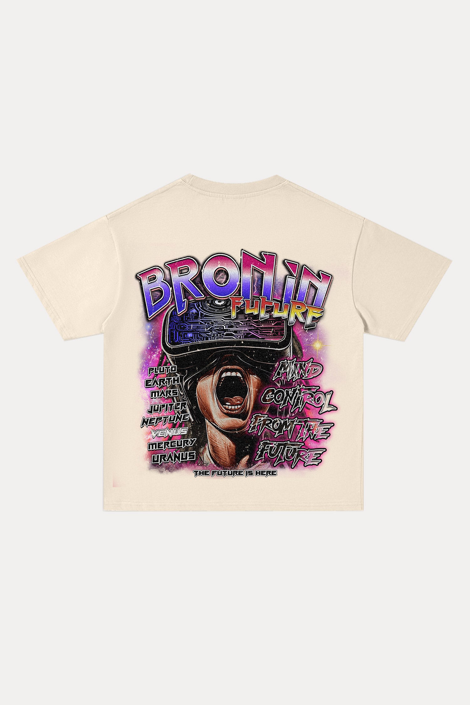 Evilnova Space Tour Cotton Oversize T-Shirt-Evilnova